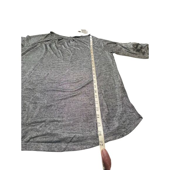 7th Avenue Design Studio New York & Company Women Silver/Gray  Blouse Sz XXL NWT - Picture 6 of 8
